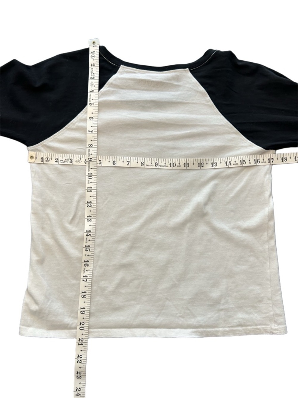 Shyanne XS Coast Cowgirl Rodeo Y’all Raglan bell sleeve Baby Tee country concert - Picture 10 of 12